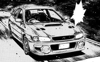 subaru impreza wrx sti pomniejszona